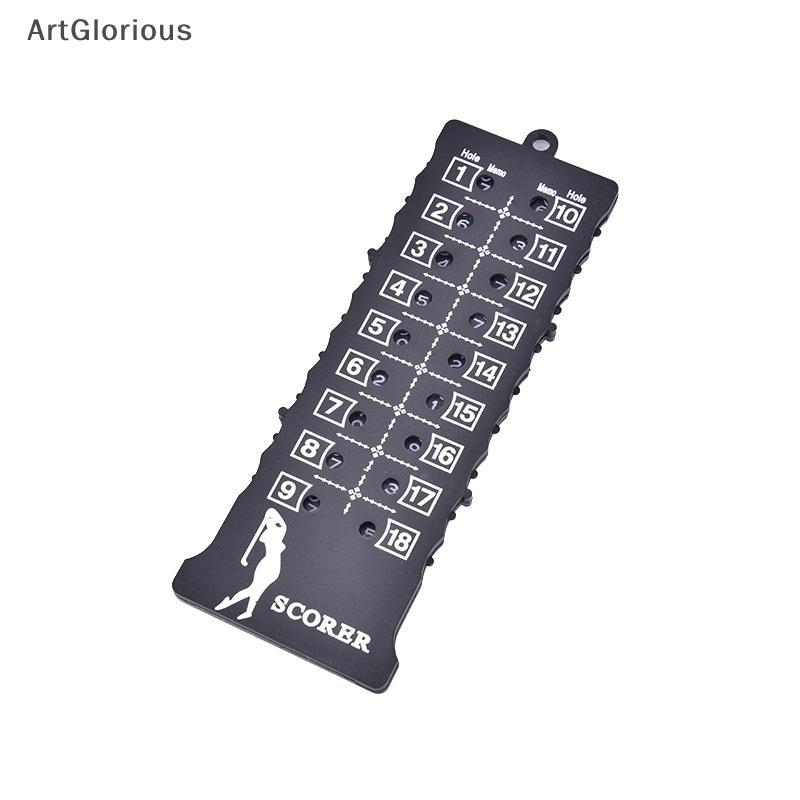Art 18 Hole Golf Stroke Putt Score Card Counter Indicator Golf Score Counter N