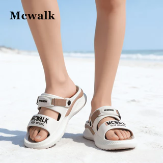 MCWALK แบบคลาสสิค ด้านล่างหนา 5 ซม. รองเท้าแตะ สากลชาย และหญิง รองเท้าทำงาน รองเท้าแตะ MC2409-1