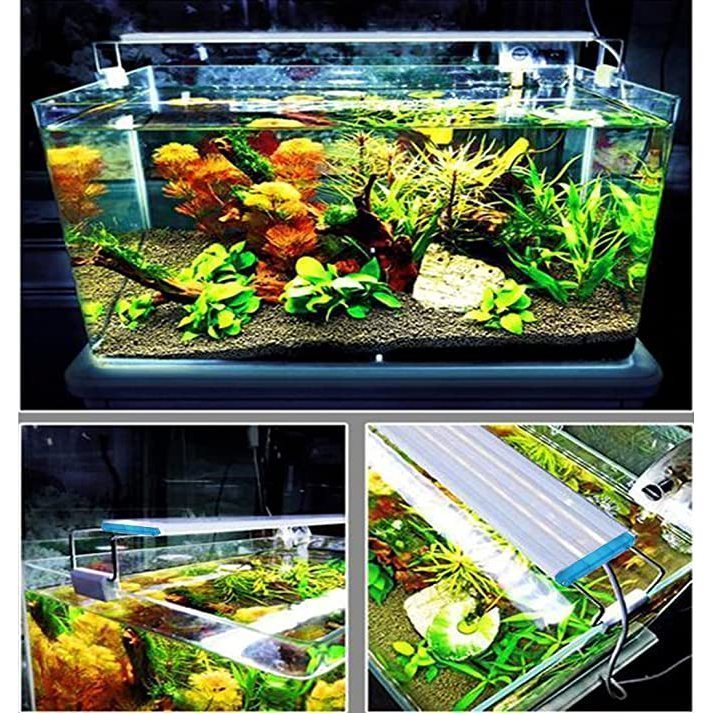 3สี ไฟตู้ปลา Led พืชน้ำ แสง  RGB ไฟตู้ปลาคุณภาพ โดดเด่นด้วยแสงสีน้ำเงินเรืองแสง กระตุ้นการเติบโตของพืชน้ำ - รูปที่ 6