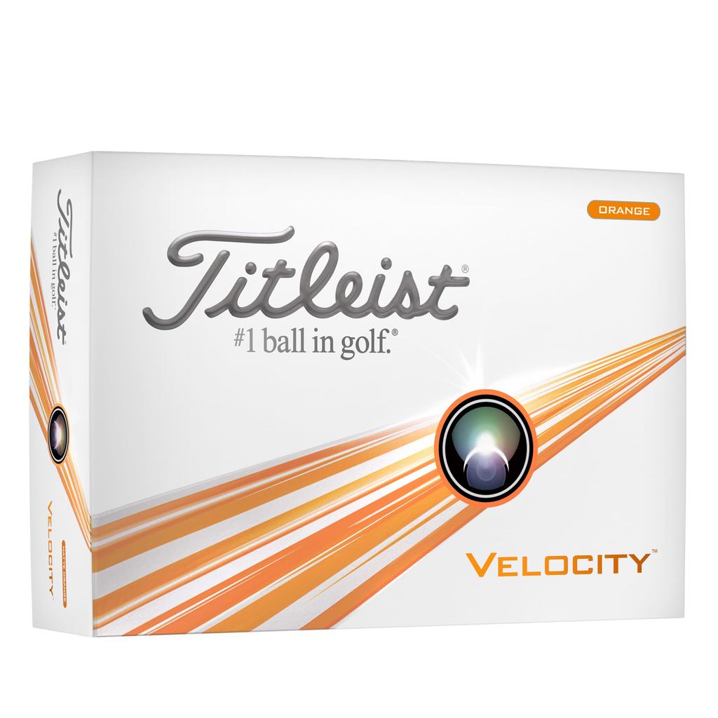 Titleist Golf Balls 24 VELOCITY ORANGE DZ Unisex Orange