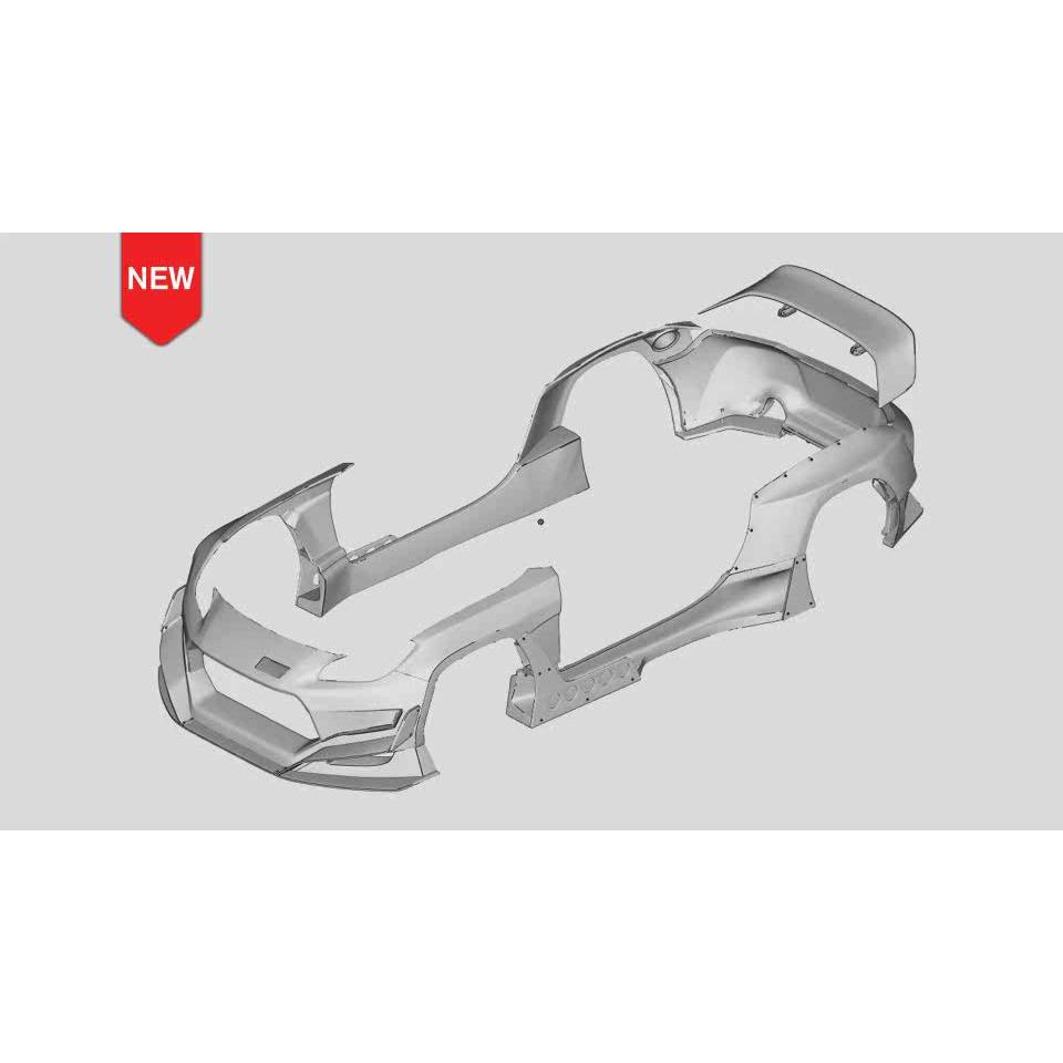 Mile Model Play 1/24 Toyota GR86 Pandem Wide Body Resin Model Kit เหมาะสําหรับ Tamiya 24361