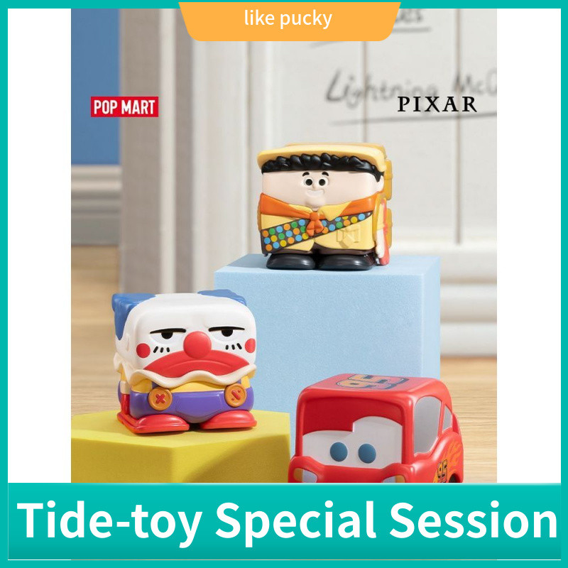 P POPMART POPMART Disney/Pixar POP CUBE-1 Series ฟิกเกอร์ Buzz Lightyear