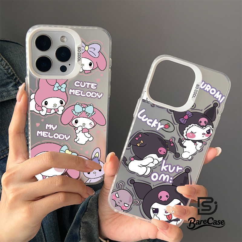 🌹การ์ตูนน่ารักคุโรมิเมโลดี้ เคส Iphone 11 16 17 13 15 Pro Max 7Plus 14 11 12 Pro Max 7Plus XR X XS Max 7 8 Plus