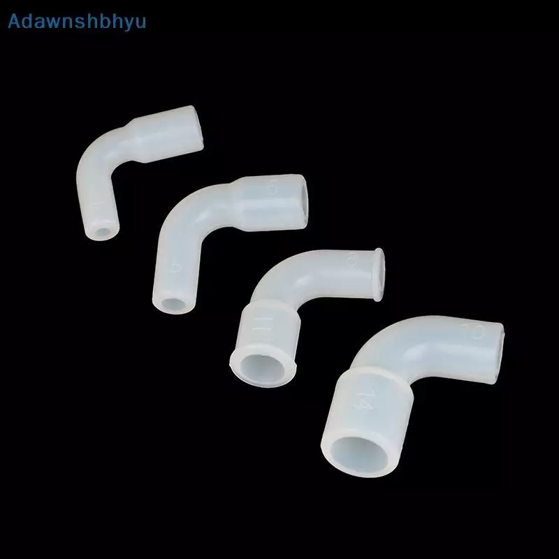 Adhyu 1 ชิ้นซิลิโคนข้อศอกท่อแข็งนุ่มเชื่อมต่อเส้นผ่าศูนย์กลางตัวแปรยืดหยุ่นมุมขวายางข้อต่อถังปลาชลประทานสวน TH