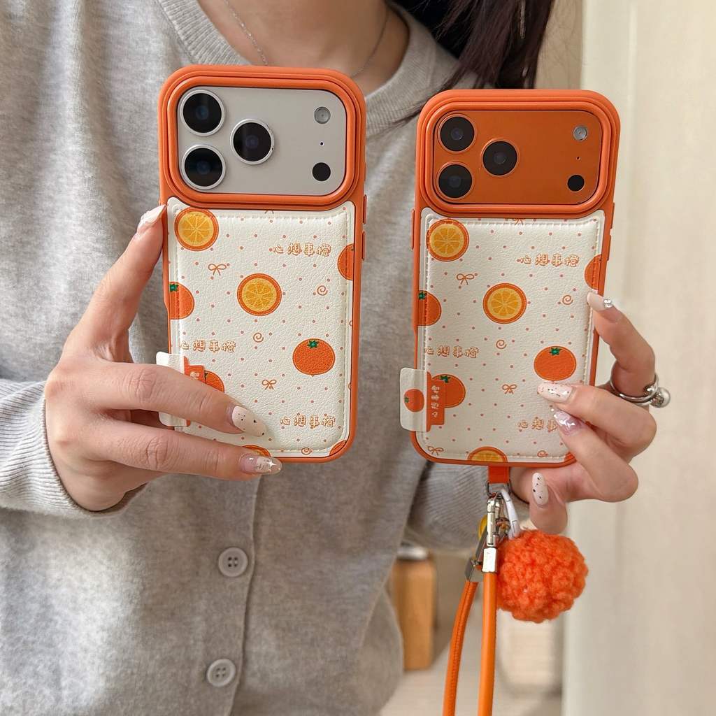 Creative Polka Point ปีใหม่ทั้งหมด Wishes มา True สีส้มสําหรับ IPhone17 16 15 14 13 Pro Max 15Pro 17