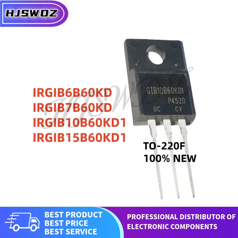 5PCS IRGIB15B60KD1 IRGIB7B60KD IRGIB10B60KD1 IRGIB6B60KD GIB15B60KD1 GIB7B60KD GIB6KD1 GIB60KD ทรานซ