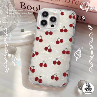 สำหรับ เคสไอโฟน16 เคส แมวโบว์ผีเสื้อลายเปลือกหอย For IPhone 13 16 14 12 11 15 17 Pro Max XR XS X 7 8 16Plus เคสไอโฟนสวยๆ