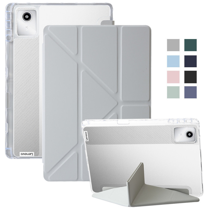 สําหรับLenovo Tab M11 กรณี 11 "อะคริลิคClear Hardกลับสมาร์ทสําหรับFunda Lenovo M11 Xiaoxin Pad 2024 