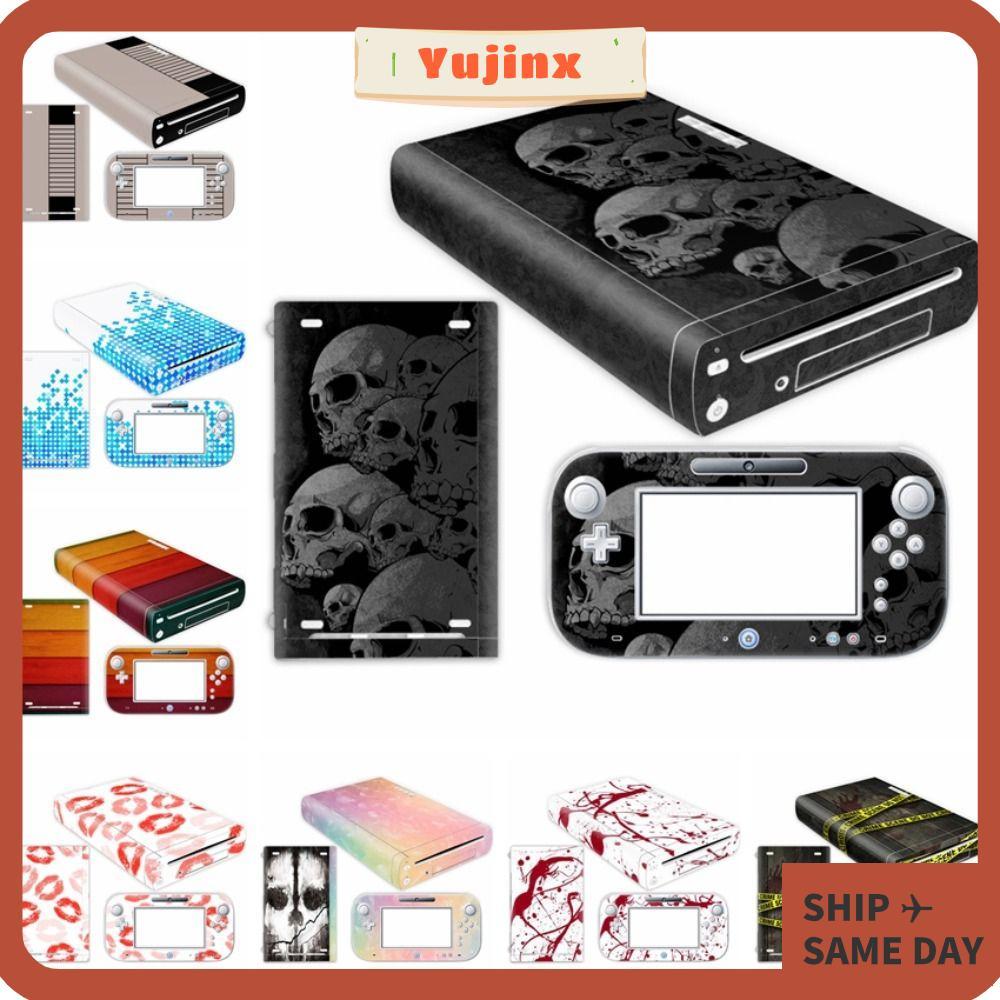 YUJINX สติกเกอร์สําหรับ Wii U DIY ผิวครบชุดสําหรับ