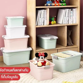 WISE กล่องเก็บของ กล่องเก็บของพลาสติก มีล้อเคลื่อนย้ายได้สะดวก มีให้เลือก 4 สี มีให้เลือกหลายขนาด