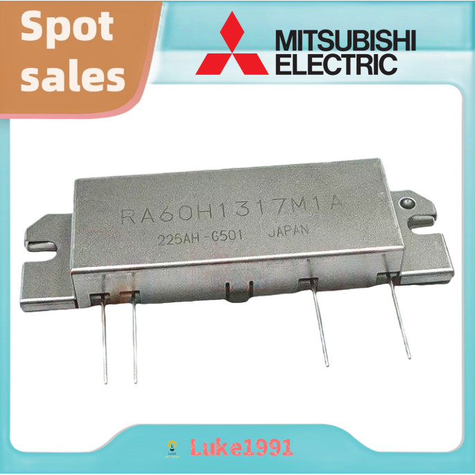 Mitsubishi RA60H1317M1A RA60H1317M1A-501 เพาเวอร์แอมป์หลอดความถี่สูงคลังสินค้าพร้อมใหม่เอี่ยม