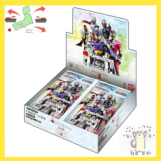 [Japanese Version] BANDAI UNION ARENA Booster Pack Kamen Rider Vol.2 [EX12BT] (BOX) 16 Packs