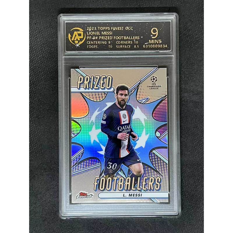 【พร้อมส่ง】Messi Star Card Grading Kapanini Panini Star Card Boy Gift As Graded Card Brick