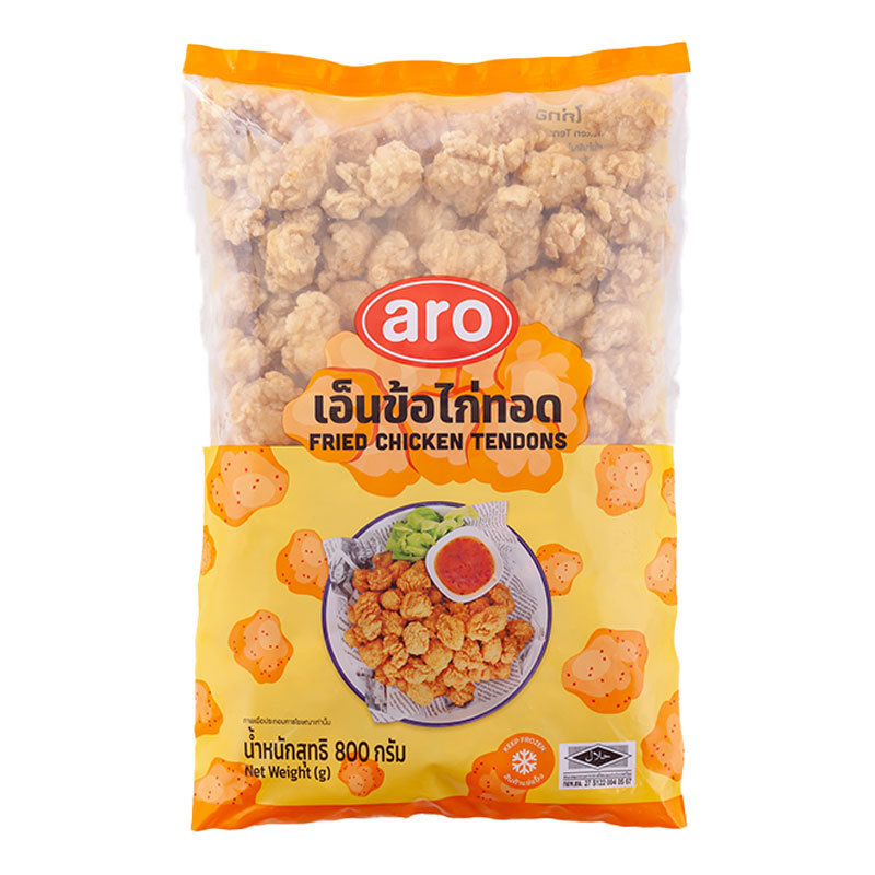 เอโร่ เอ็นไก่ทอด 800 ก. (ARO Fried Chicken Tendons 800 g)