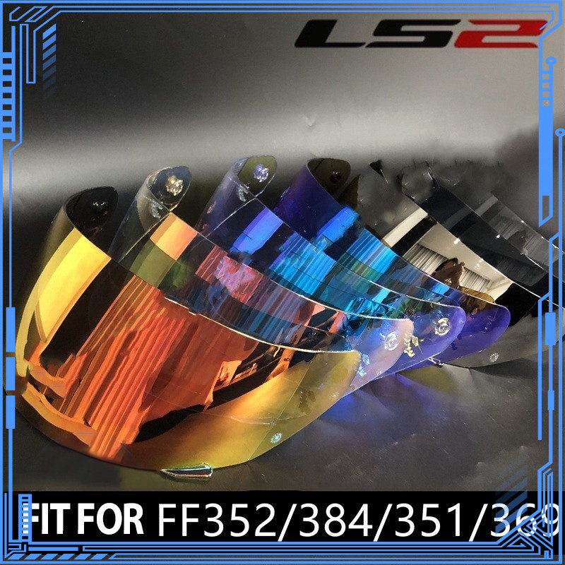 2025NEW Ready Stock Ls2 Visor Lens Rookie FF352 FF-MHR-15 FF384 FF351 FF369 หมวกกันน็อค