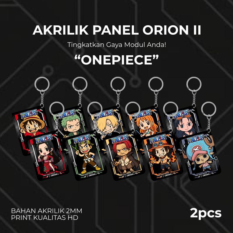 พวงกุญแจอะคริลิค Orion 2 แผง / พวงกุญแจแผง One Piece Orion II *KASAN.REBORN
