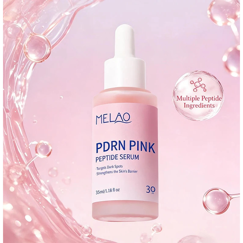 Salmon PDRN Pink Peptide Serum เสริมสร้าง Barrier Lift Firm Glow Skin Moisturizing Nourishing Facial Essence – โปรปัง