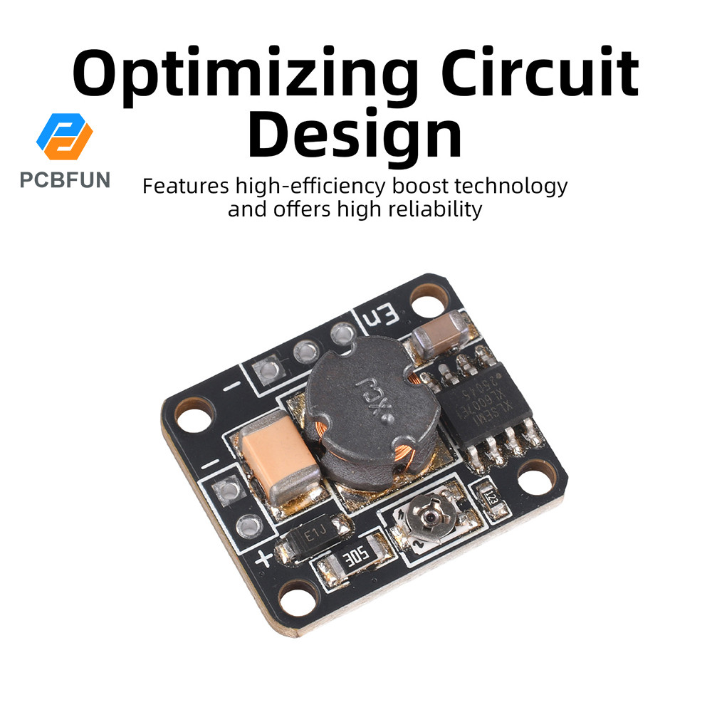 Pcbfun DC 3.6-20V ถึง 120-300V / 150-500V Boost โมดูล DC-DC โมดูลแรงดันไฟฟ้าสูง