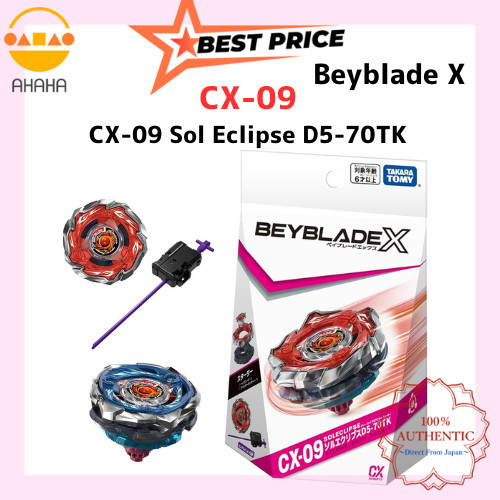 Beyblade X CX-09 Starter Sol Eclipse D5-70TK
