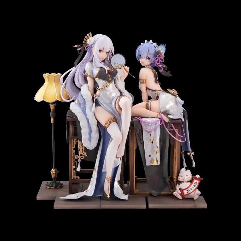 อะนิเมะจาก Scratch Another World Cheongsam Amelia Amelia Rem รูปตกแต่งการผลิตในประเทศ