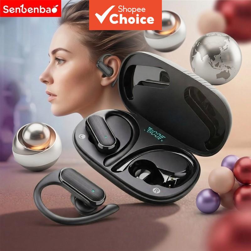 หูฟังไร้สาย SENBENBAO รุ่น A520 ระบบเสียงสเตอริโอ บลูทูธ 5.4 ดีไซน์เกี่ยวหู ตัดเสียงรบกวน มีไมโครโฟน