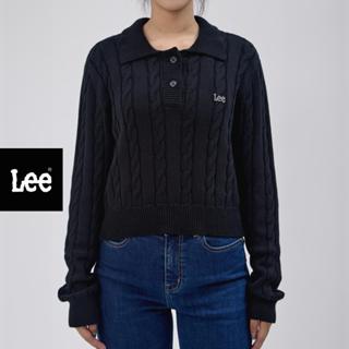 LEE เสื้อโปโลสเวตเตอร์ผู้หญิง คอลเลคชั่น Denim Obsession รุ่…