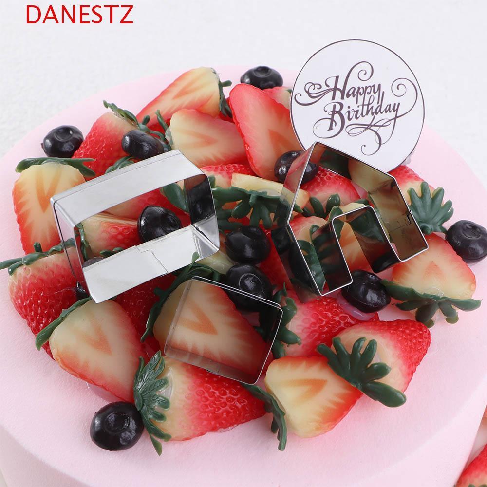 DANESTZ Cutting Mold Christmas DIY Cake Food Fondant House Biscuit Mould