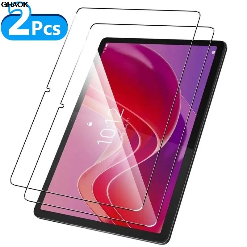 1-2Pcsกระจกนิรภัยฟิล์มสําหรับLenovo Tab P11 M11 M10 K10 Plus Gen 3 Pro 11 2021 HDป้องกันหน้าจอสําหรั