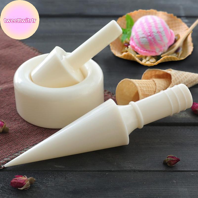 TRWITR Ice Cream Cone Mold DIY Ice Cream Cone Maker Ice Cream Making Tool Ice Cream Maker Cone Mold 