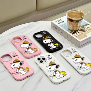 ส่งของเร็ว เคสสำหรับไอโฟน13 การ์ตูนสนุบี้ฮิต เคสมือถือนิ่มกลมใหญ่TPU For IPhone17 16 15 14 11 12 13ProMax 6/7/8Plus XSXR