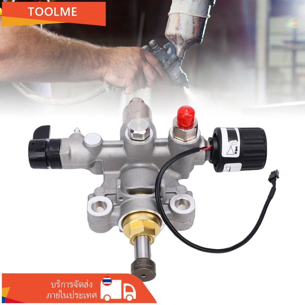 Toolme-TH ปั๊มสำหรับ Magnum ProX17 ProX19 Airless Paint Sprayer 17J874 17J908 ไฟฟ้าวาล์ว Part