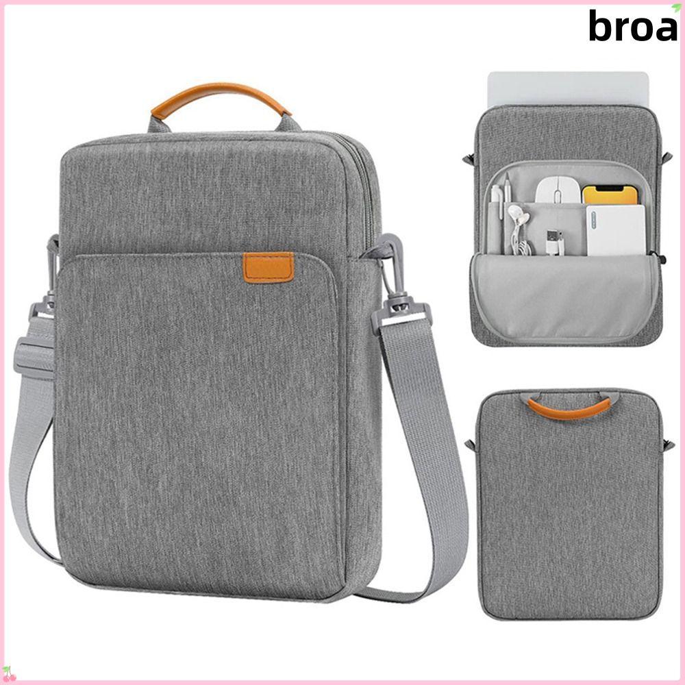 ปลอกแท็บเล็ต BROA , Universal 9/11/13.3 นิ้วกระเป๋าสะพาย, Simple กันกระแทกปกปิดสายคล้องมือสวมใส่อุปกรณ์เสริมดิจิตอลสําหรับ Surface Go/Galaxy Tab