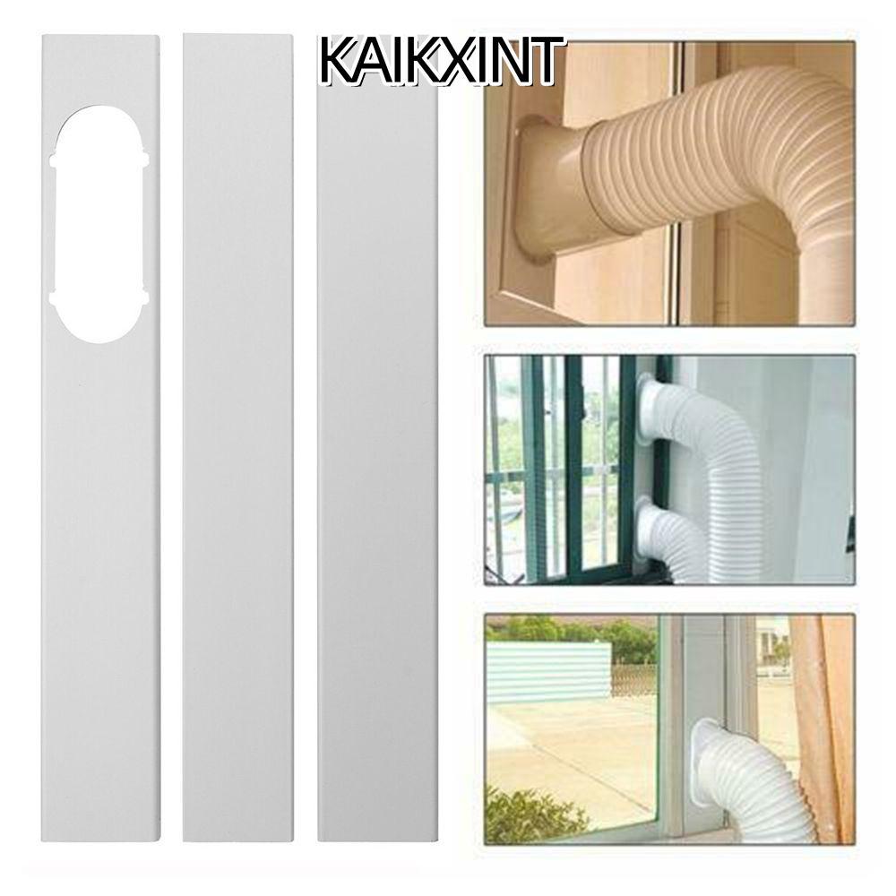 IKAIKXIN 2/3 ชิ้นหน้าต่างชุดแผ่นสไลด์เครื่องปรับอากาศท่อไอเสียแบบพกพาขั้วต่อหลอด