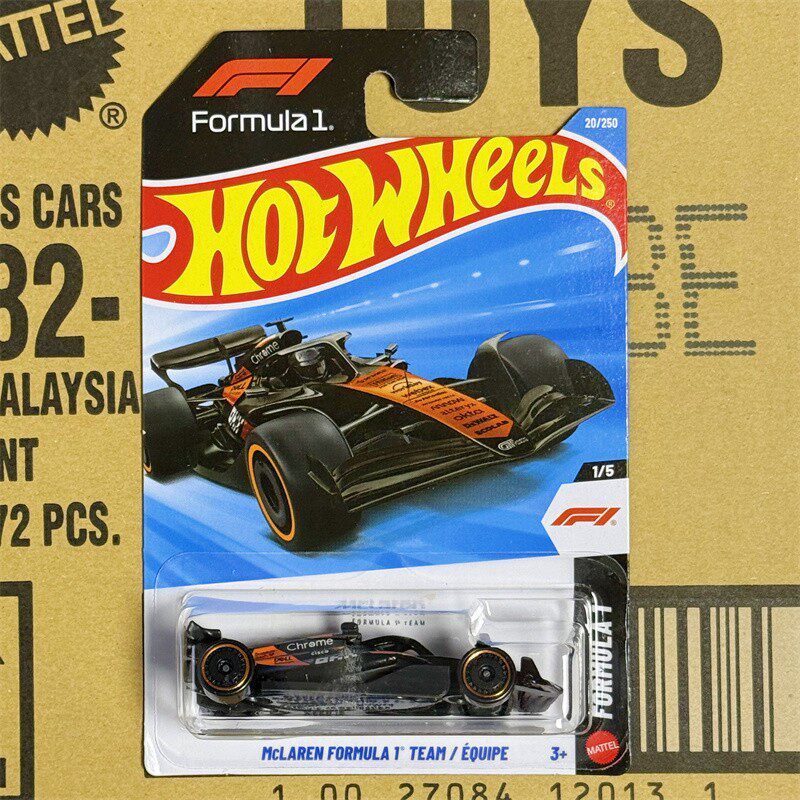 Hot Wheels 2026B Batch Hot Wheels Trolley HOTWHEELS McLeELS F1 Racing Car