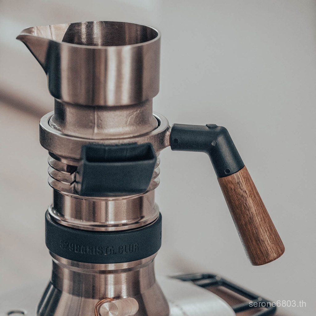 9barista Espresso Machine เหมาะสําหรับหลายข้อกําหนด Walnut Handle Upper Pot Handle Bushing ถุงกรองอื
