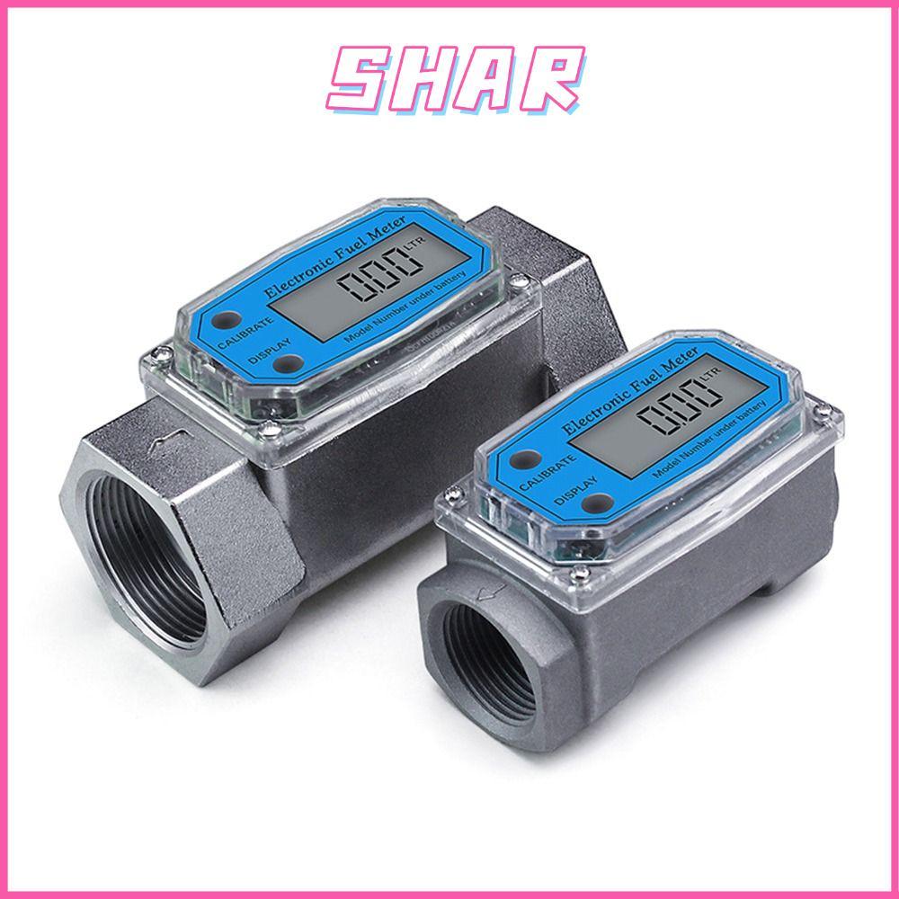 SHAR Flowmeter Gauge ความแม่นยําสูงจอแสดงผล LCD 1/1.5/2 นิ้ว PCB ตัวบ่งชี้การไหลของอิเล็กทรอนิกส์
