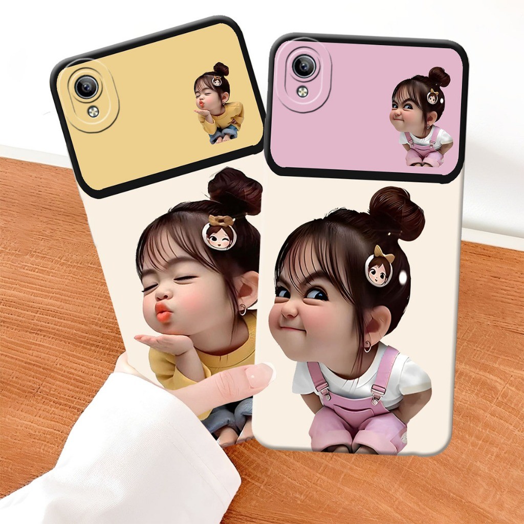 VIVO Y91C - Y1S Softcase Procamera Silicon Case น่ารัก motif ใหม่ Silicon - เคส HP - Soft Case Anti 