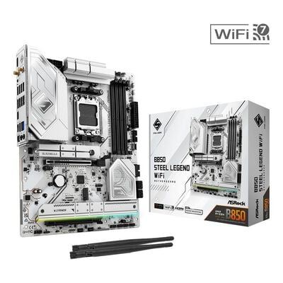 ASRock B850 Steel Legend WiFi (B850 AM5 ATX)Motherboard Japan Import Original