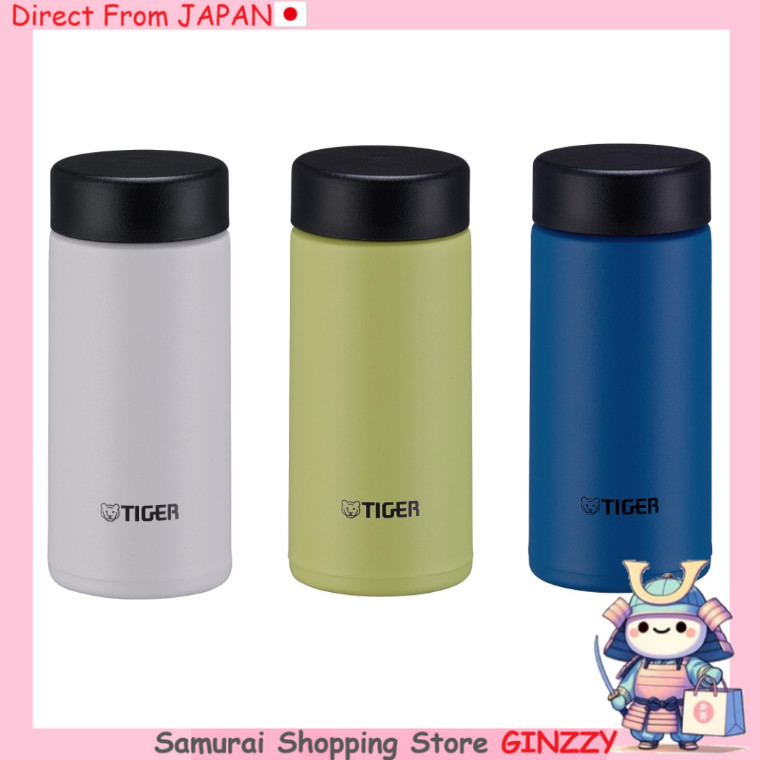【ฝาปิดรวมในตัว・รองรับเครื่องล้างจาน】TIGER กระติกน้ำสเตนเลสแบบเกลียว Japan water bottle