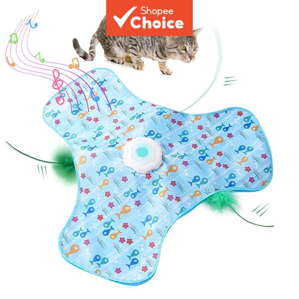ของเล่นแมวอัจฉริยะ Chase & Hunt: ฟีเจอร์เปิดขนนกซ่อนเร้น, เล่นโต้ตอบสนุก & เกมซ่อนแอบเพลินๆ