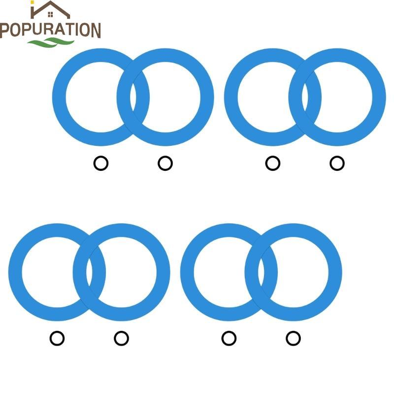 POP 8lots ยางซิลิโคน O-Rings ซีลปะเก็นเครื่องซักผ้าอุณหภูมิทนกันน้ํานุ่มห้องน้ําแหวนซิลิโคน
