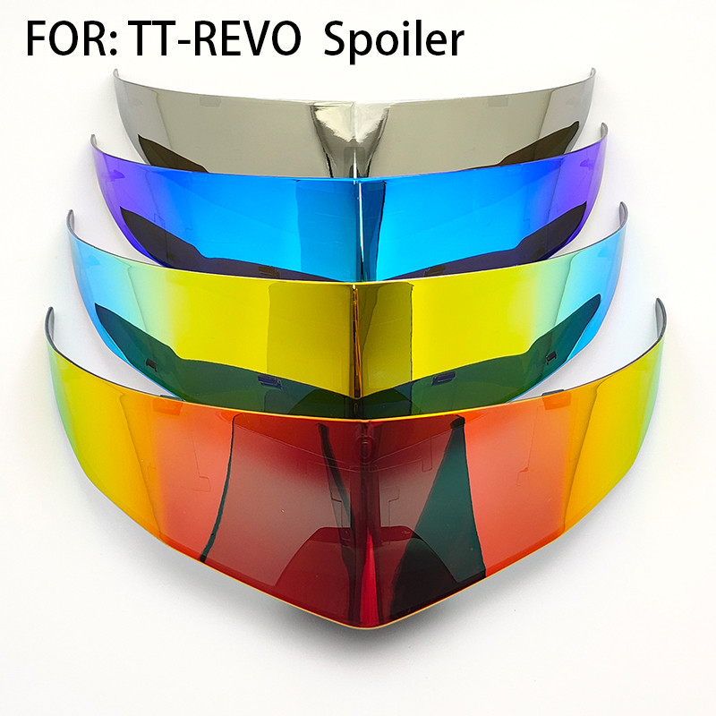 เหมาะสําหรับ KYT TT-REVO สปอยเลอร์หมวกกันน็อคดัดแปลงหางใหญ่ตัวเลือกสีต่างๆ