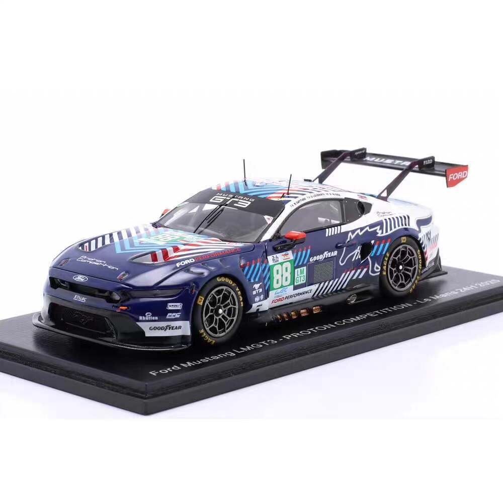 SPARK 1/43 Ford Mustang Ford Mustang GT3 #88 24h LeMans 2025 Racing Model