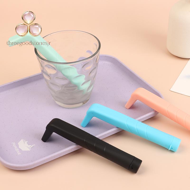 TGST 1PC Hiccup Stop Straw เด็กผู้ใหญ่หลอด Hiccup Stopping Straws ธรรมชาติ Remedies หยุด Hiccups ทัน
