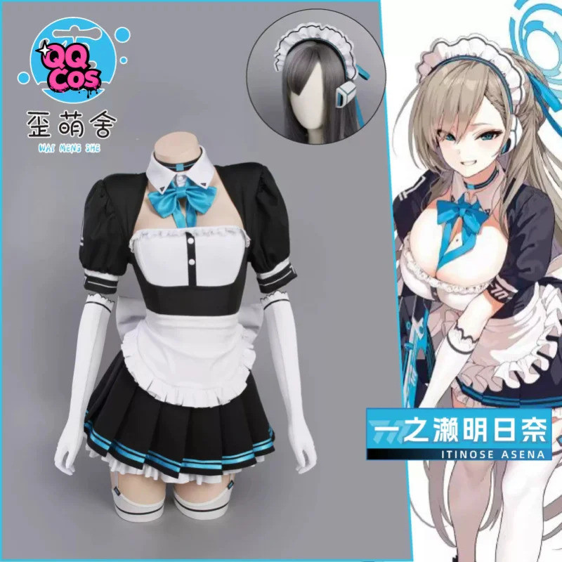 Mn Cosplay Collab Series:   Blue Archive Zero One Ichinose Asuna Cosplay Halloween sexy Costume QQco