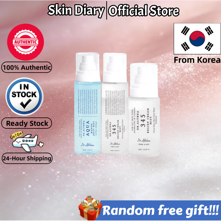 [Dr.Althea] Aqua Marine Jelly PDRN Mist 100ml/345 Relief Cream Mist 60ml/345 Relief Cream Mist 100ml