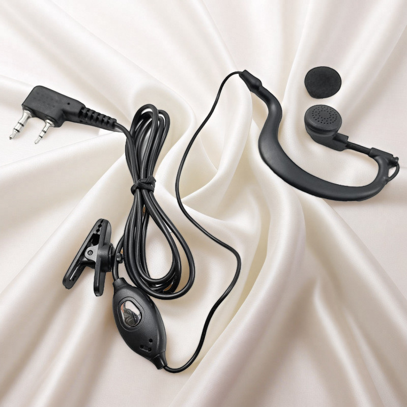 ชุดหูฟัง Walkie-Talkie Talkie ชุดหูฟัง Ear-Hook Mark K Head Jianbao Wufeng MHYT ชุดหูฟัง Universal ร