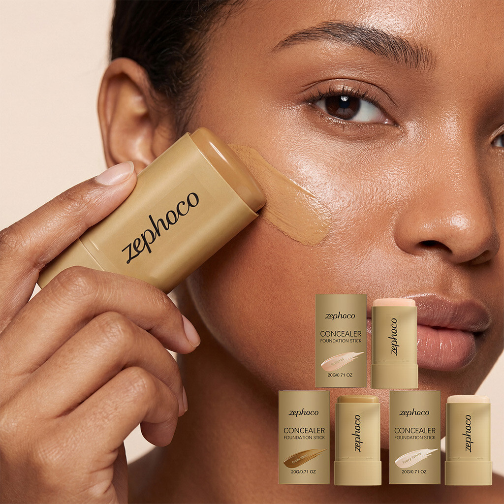 品质·20g คอนซีลเลอร์ Foundation Stick Natural Coverage น้ําหนักเบา Buildable Breathable Finish Multi S