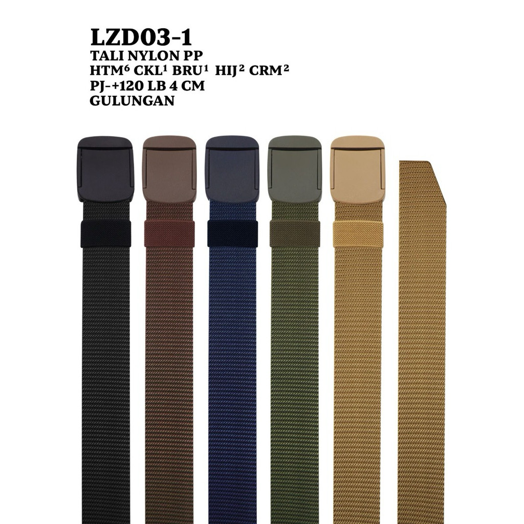 AIRPORT ANTI-X-RAY Plaid เข็มขัดผู้ชาย AIRPORT BELT