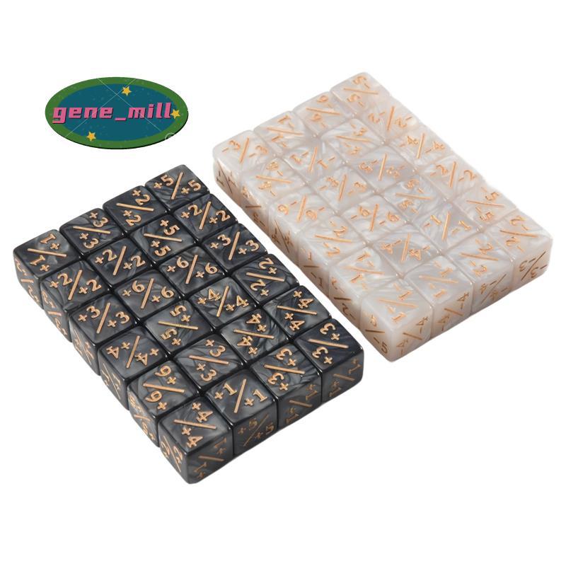 48 ชิ้น 16 มม. เครื่องนับลูกเต๋า Token Dice Loyalty Dice D6 Dice Cube สําหรับ,,,การ์ดเกม